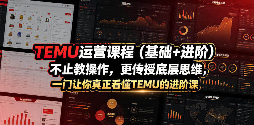 20260627210120292-1f34025c4b607347295943ae82748106 TEMU运营课程(基础+进阶),不止教操作,更传授底层思维,一门让你真正看懂TEMU的进阶课