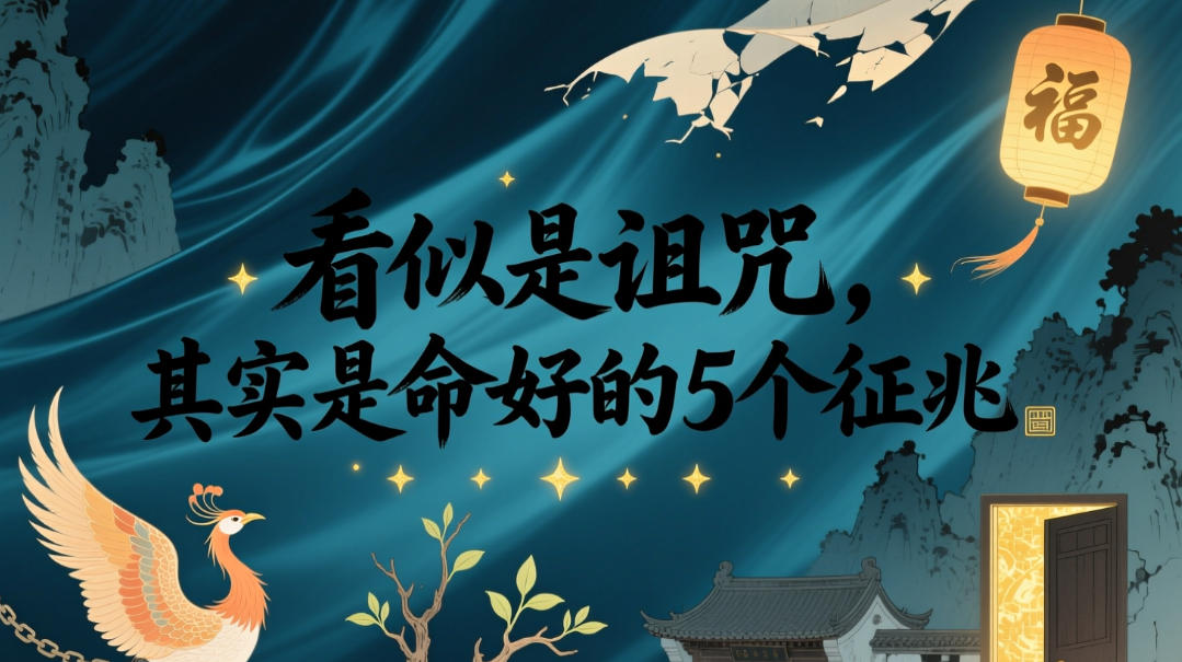 20260628140323105-f4d8da05f8e6900ce5c13f16f125b014 付费文章:看似是诅咒,其实是命好的5个征兆