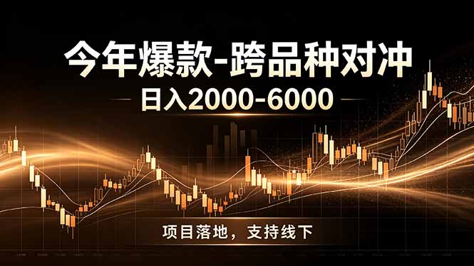 全新跨品种对冲模式上线！日稳定盈利 2000-6000，合规长久可批量放大-优优云创网