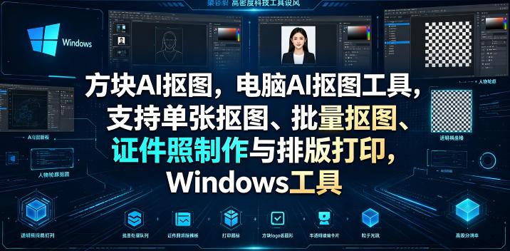 20260704162257818-4ebb7eb8082a64574b8cfa11fa150c1c 方块AI抠图,电脑AI抠图工具,支持单张抠图、批量抠图、证件照制作与排版打印,Windows工具