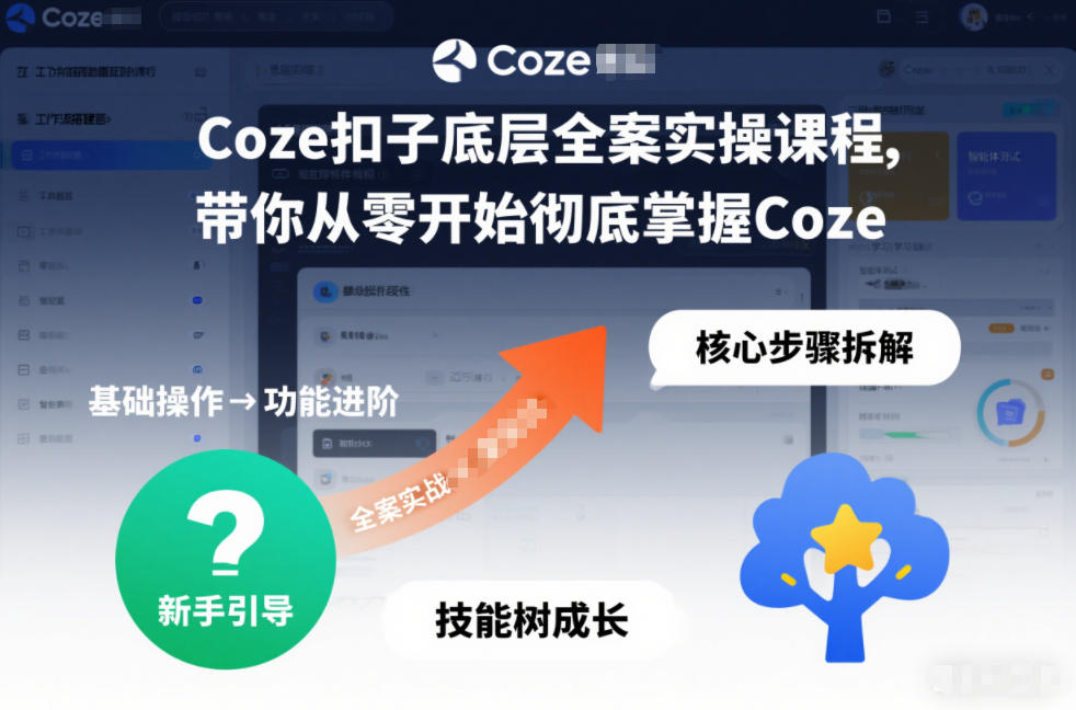 20260706141428811-81d0579e53e4b42648c9557180361eeb Coze扣子底层全案实操课程,带你从零开始彻底掌握Coze(更新7月)