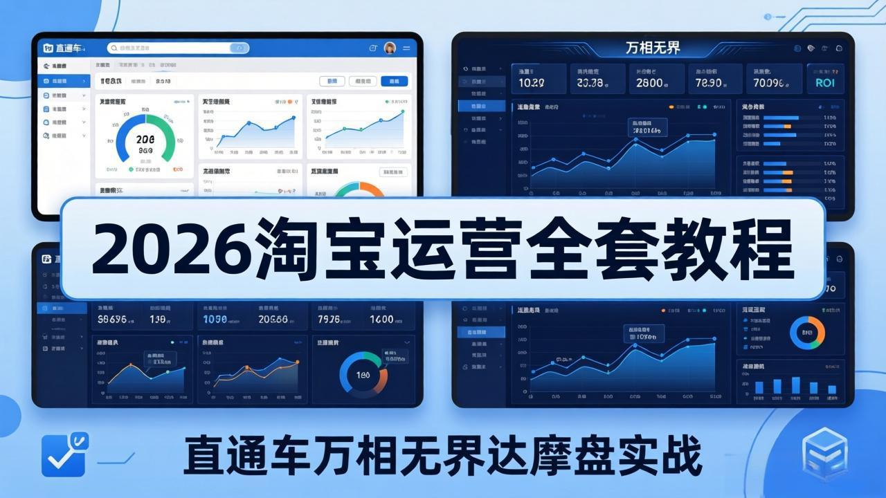 2026淘宝运营全套教程(更新7月-优优云创网
