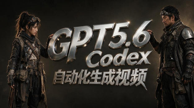 GPT5.6+Codex自动化生成视频全流程实战，从提示词设计、角色设定、封面海报，到视频生成思路与自动化工作流-优优云创网