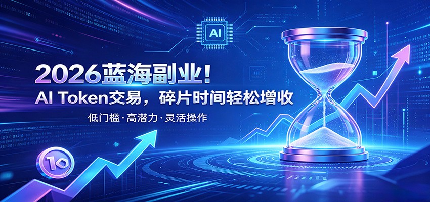 AI Token算力赛道!普通人可入局的数字副业,零门槛快速起步-优优云创网