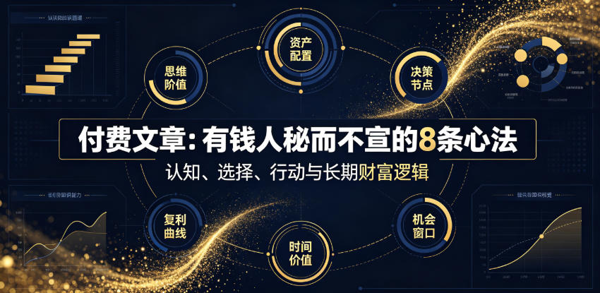 20260718121318211-e59b819280a7e5b77410c4fe5740cf7b 付费文章:有钱人秘而不宣的8条心法