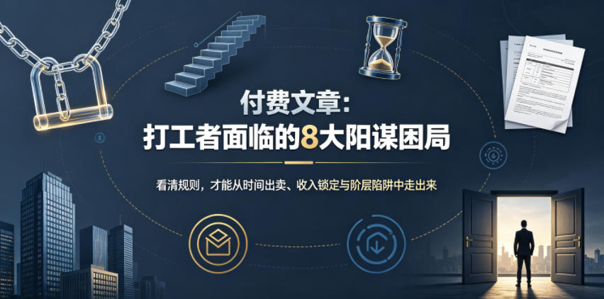 付费文章:打工者面临的8大阳谋困局-优优云创网