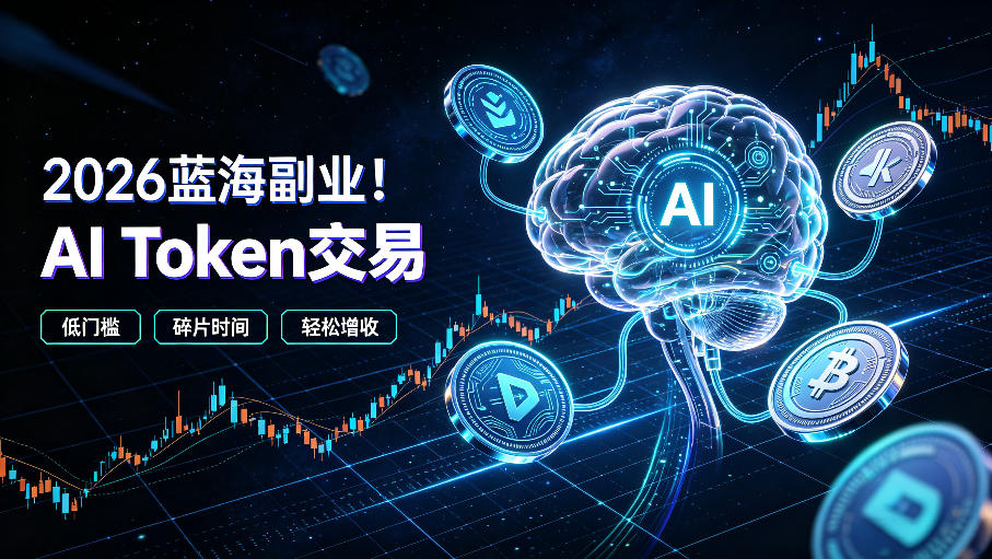 2026全新风口副业|AI智能Token交易,空闲时间轻松 賺 收益,无需全天盯盘【揭秘】-优优云创网