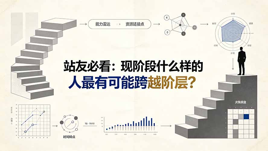付费文章:站友必看:现阶段什么样的人最有可能跨越阶层?-优优云创网