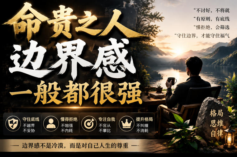 付费文章：命贵之人，边界感一般都很强-优优云创网