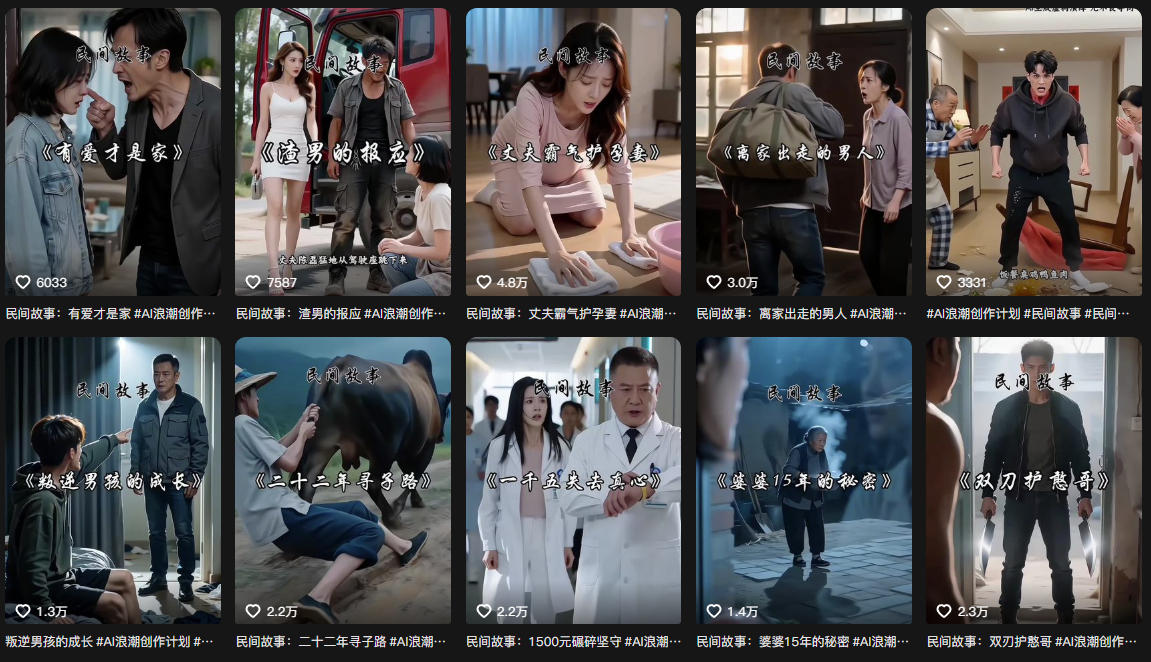 20260813142032824-e2859a6c444c949cbe44263b02ee633a 抖音93W粉丝博主老朱故事会亲授AI都市故事短视频教学,从选题到成片的全过程,小白也能够快速起号涨粉接广告变现