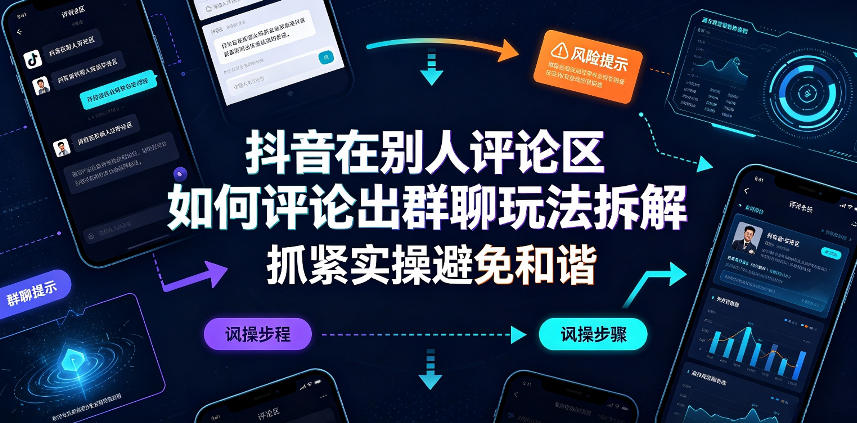 20260814100955658-0774860d2e013f4cf5fc96acfe961551 抖音在别人评论区如何评论出群聊玩法拆解,抓紧实操避免和谐