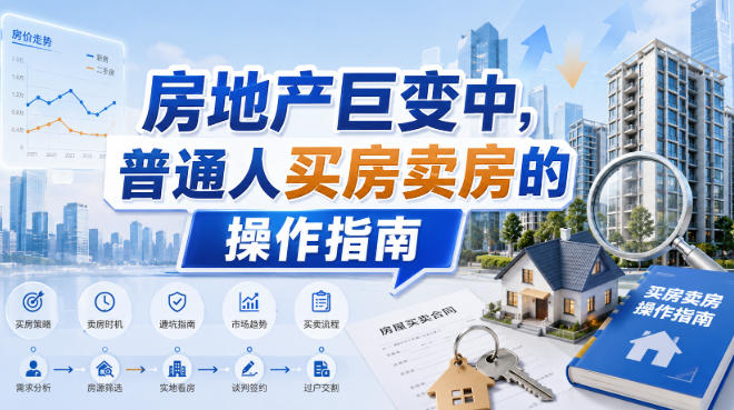 付费文章：房地产巨变中，普通人买房卖房的操作指南【上篇+下篇】-优优云创网