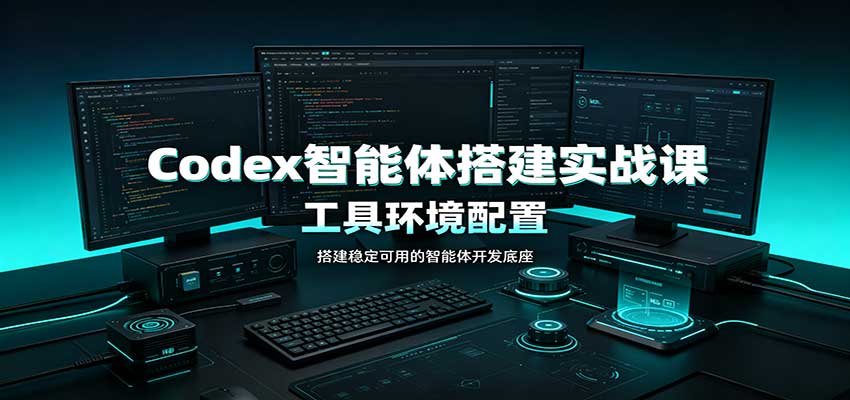 Codex智能体搭建实战课：工具环境配置，自定义技能开发，多业务自动化教学-优优云创网