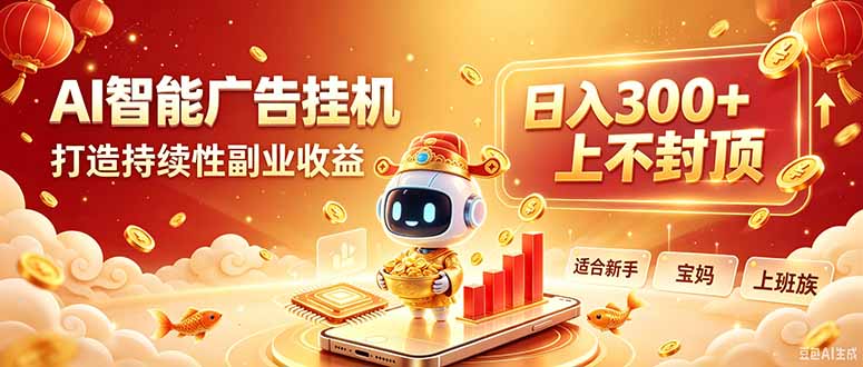 告别手动干活！AI自动化，解锁线上被动收益-优优云创网