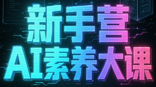 破局俱乐部·破局行动新手营AI素养大课-优优云创网