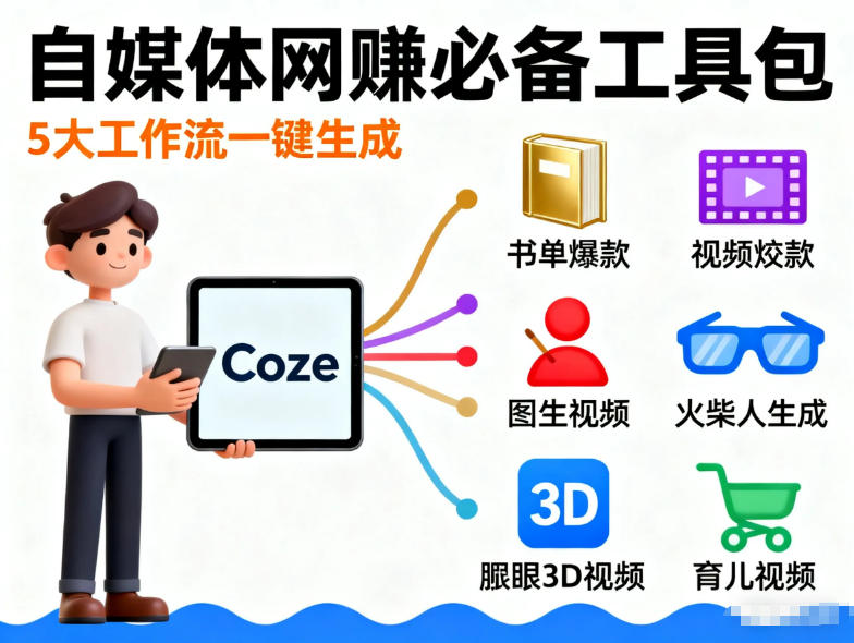 Coze工作流合集,内容一共100份左右,内容丰富,可以提供工作效率-优优云创网