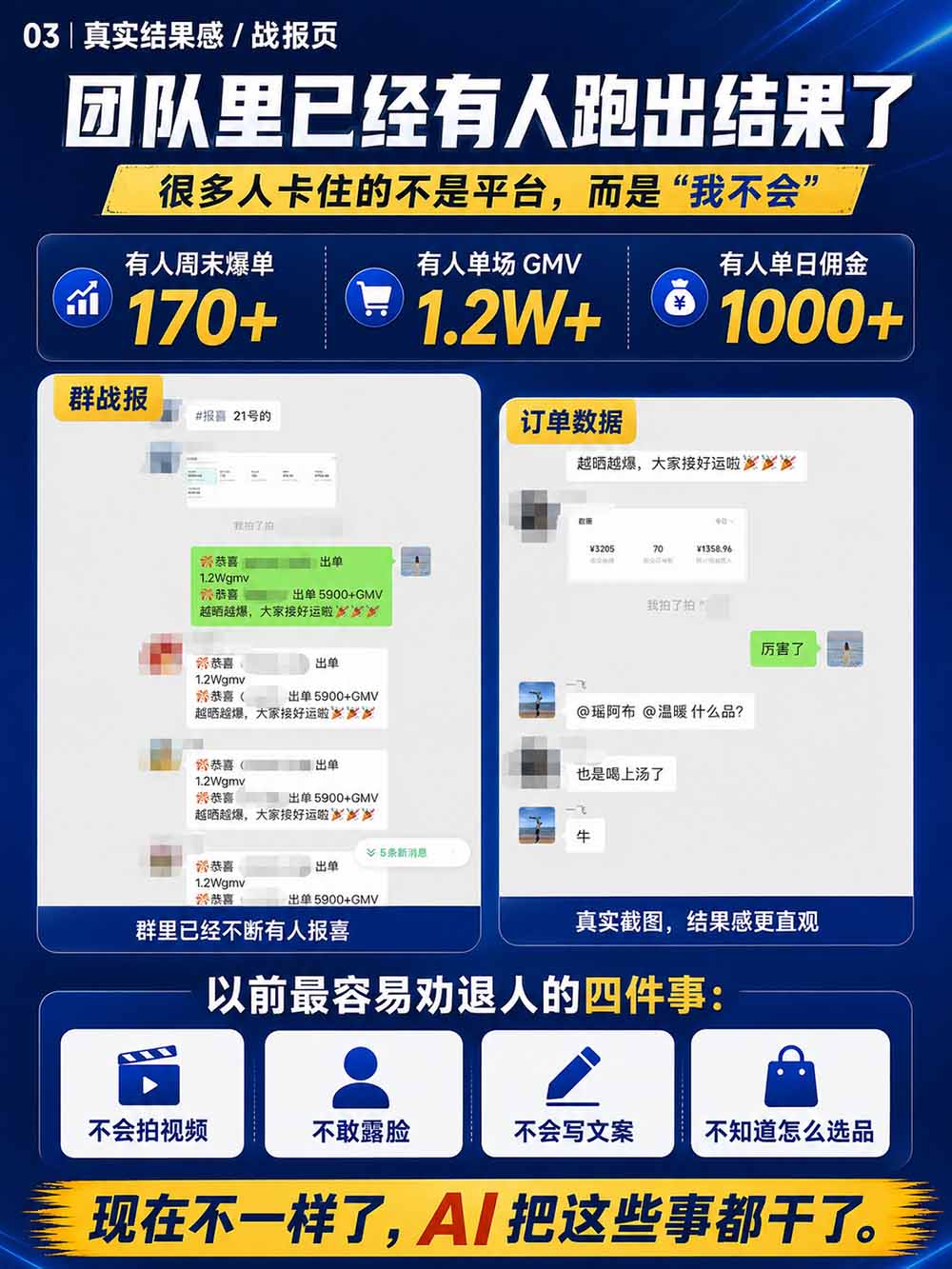 图片[5]-2026视频号AI爆品带货训练营-9月开课｜不露脸不直播，AI做视频发视频号，有人下单，你赚佣金，轻松单日佣金1000+-迦哆网创社