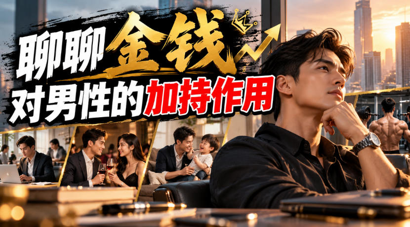 某公众号付费文章:聊聊金钱对男性的加持作用-优优云创网