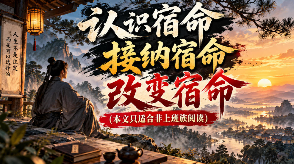 某公众号付费文章：认识宿命，接纳宿命，改变宿命(本文只适合非上班族阅读)-优优云创网