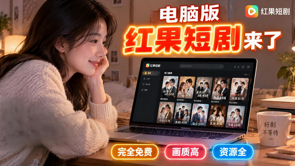 20261001123134535-f8e5e9858867b5bbc4c7f866c55a769e 手机看短剧费眼?电脑版红果短剧来了,完全免费、画质高、资源全