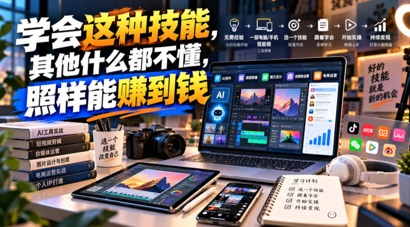 某公众号付费文章：学会这种技能，其他什么都不懂，照样能賺到钱-优优云创网