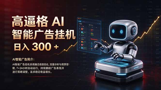 普通人的 AI 副业机会，日入300+新手小白也能起步，-优优云创网