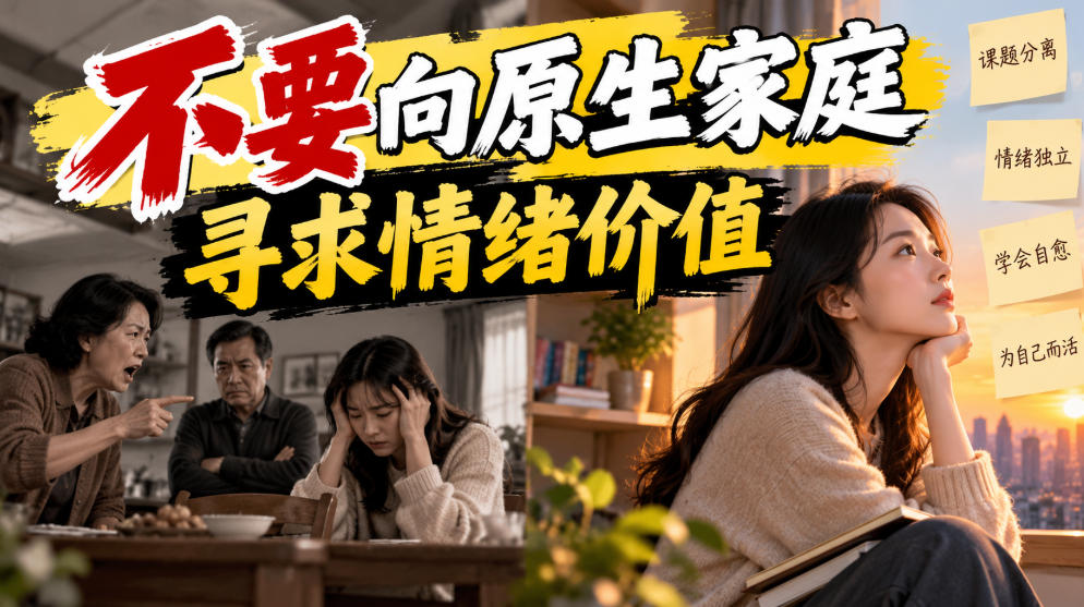 某公众号付费文章：不要向原生家庭寻求情绪价值-优优云创网