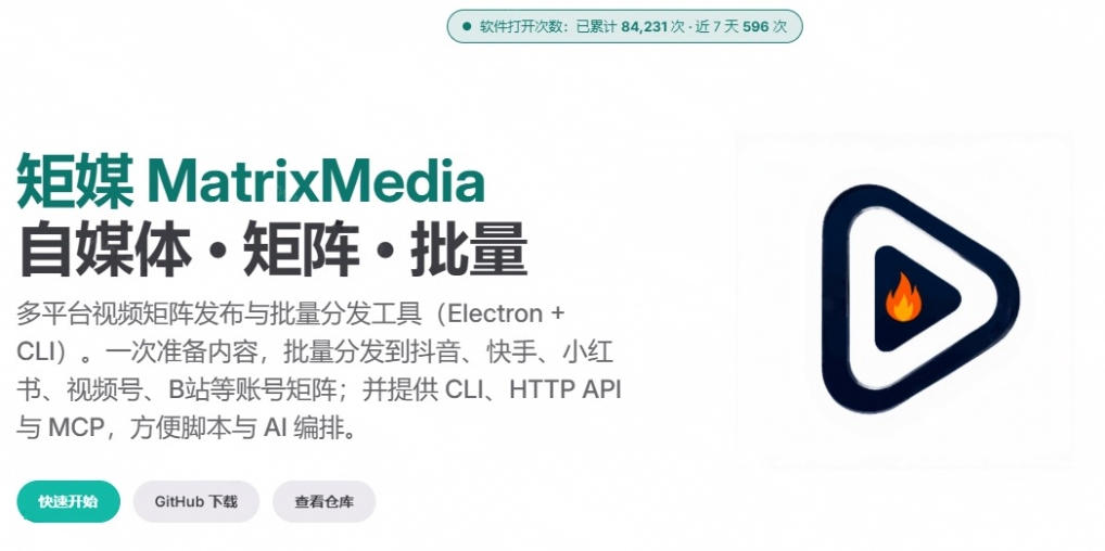 20261027102052870-bd3e92a33e1861adddb8de2d60822cde 一条视频要发七八个平台,这太麻烦了?自媒体矩阵账户批量发布工具来了!开源且免费MatrixMedia