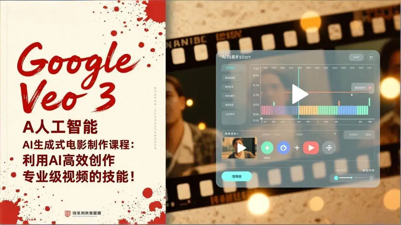 (17032期)Google Veo 3人工智能AI生成式电影制作课程:利用AI高效创作专业级视频的技能! (17032期)Google Veo 3人工智能AI生成式电影制作课程:利用AI高效创作专业级视频的技能!