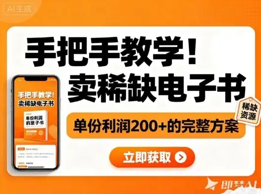 手把手教学!在小红书卖稀缺电子书,单份利润2张+的完整方案 手把手教学!在小红书卖稀缺电子书,单份利润2张+的完整方案