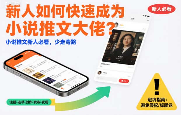 新人如何快速成为小说推文大佬？小说推文新人必看，少走弯路-优优云创网
