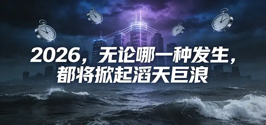 公众号付费文章:2026,无论哪一种发生,都将掀起滔天巨浪 公众号付费文章:2026,无论哪一种发生,都将掀起滔天巨浪