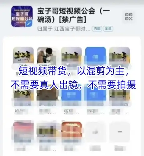 【精】宝子哥头部团队短视频带货,以混剪为主,不需要真人出镜,不需要拍摄【更新12月】 【精】宝子哥头部团队短视频带货,以混剪为主,不需要真人出镜,不需要拍摄【更新12月】