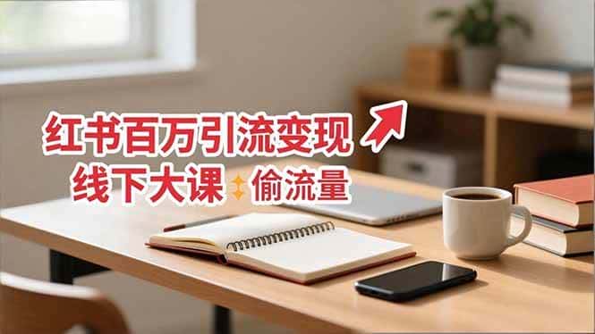 (16661期)小红书百万引流变现-11月线下大课:分享从0到百万引流路径,手把手教偷流量、拿结果 (16661期)小红书百万引流变现-11月线下大课:分享从0到百万引流路径,手把手教偷流量、拿结果