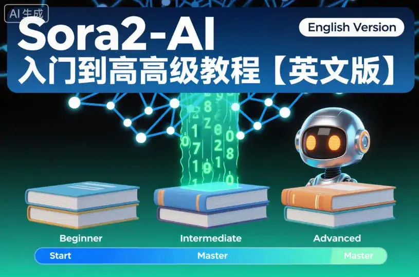 Sora2-AI入门到高级教程【英文版】 Sora2-AI入门到高级教程【英文版】