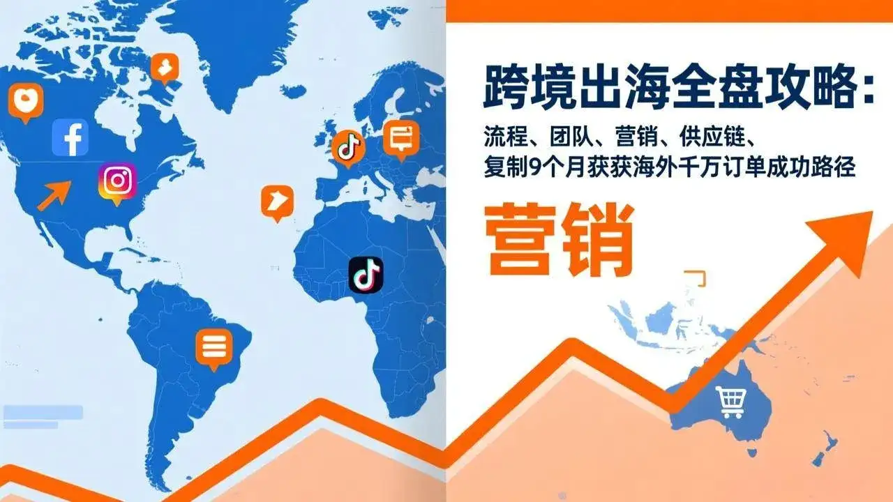 (17099期)跨境出海全盘攻略:流程,团队,营销,供应链,复制9个月斩获海外千万订单成功路径 (17099期)跨境出海全盘攻略:流程,团队,营销,供应链,复制9个月斩获海外千万订单成功路径