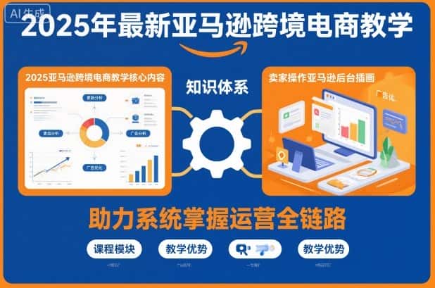 2025年最新亚马逊跨境电商教学，助力卖家系统掌握亚马逊运营全链路知识-优优云创网