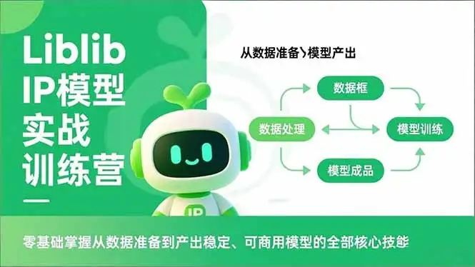 【精】Liblib IP模型实战训练营,零基础掌握从数据准备到产出稳定、可商用模型的全部核心技能 【精】Liblib IP模型实战训练营,零基础掌握从数据准备到产出稳定、可商用模型的全部核心技能