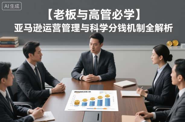 【老板与高管必学】亚马逊运营管理与科学分钱机制全解析 【老板与高管必学】亚马逊运营管理与科学分钱机制全解析