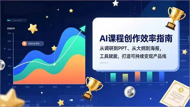 (16947期)AI课程创作效率指南,从调研到PPT、从大纲到海报,工具赋能,打造可持续变现产品线 (16947期)AI课程创作效率指南,从调研到PPT、从大纲到海报,工具赋能,打造可持续变现产品线