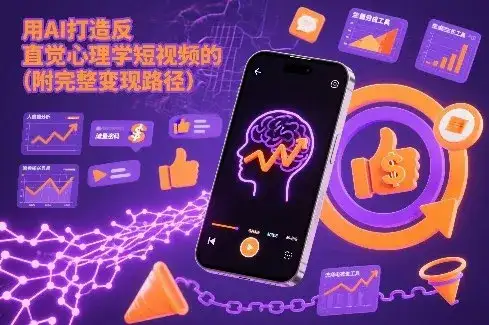 用AI打造“反直觉”心理学短视频的流量密码(附完整变现路径) 用AI打造“反直觉”心理学短视频的流量密码(附完整变现路径)