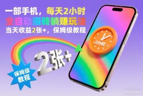 一部手机，每天2小时，全自动搬砖躺賺玩法，当天收益2张+，保姆级教程【揭秘】-优优云创网