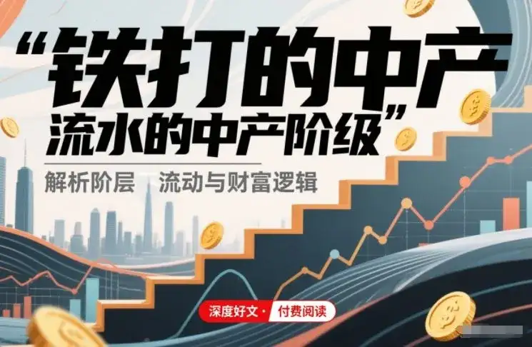 付费文章:铁打的中产,流水的中产阶级 付费文章:铁打的中产,流水的中产阶级
