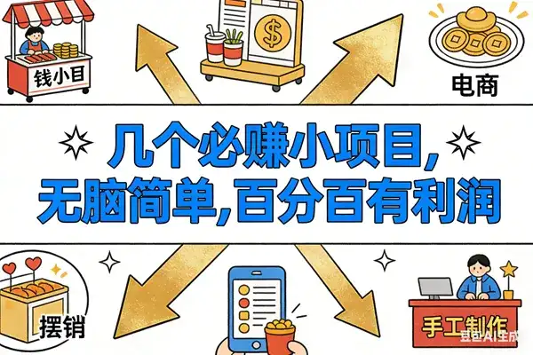 (16964期)9个必赚小项目,无脑简单,百分百有利润,副业首选,日入200+ (16964期)9个必赚小项目,无脑简单,百分百有利润,副业首选,日入200+