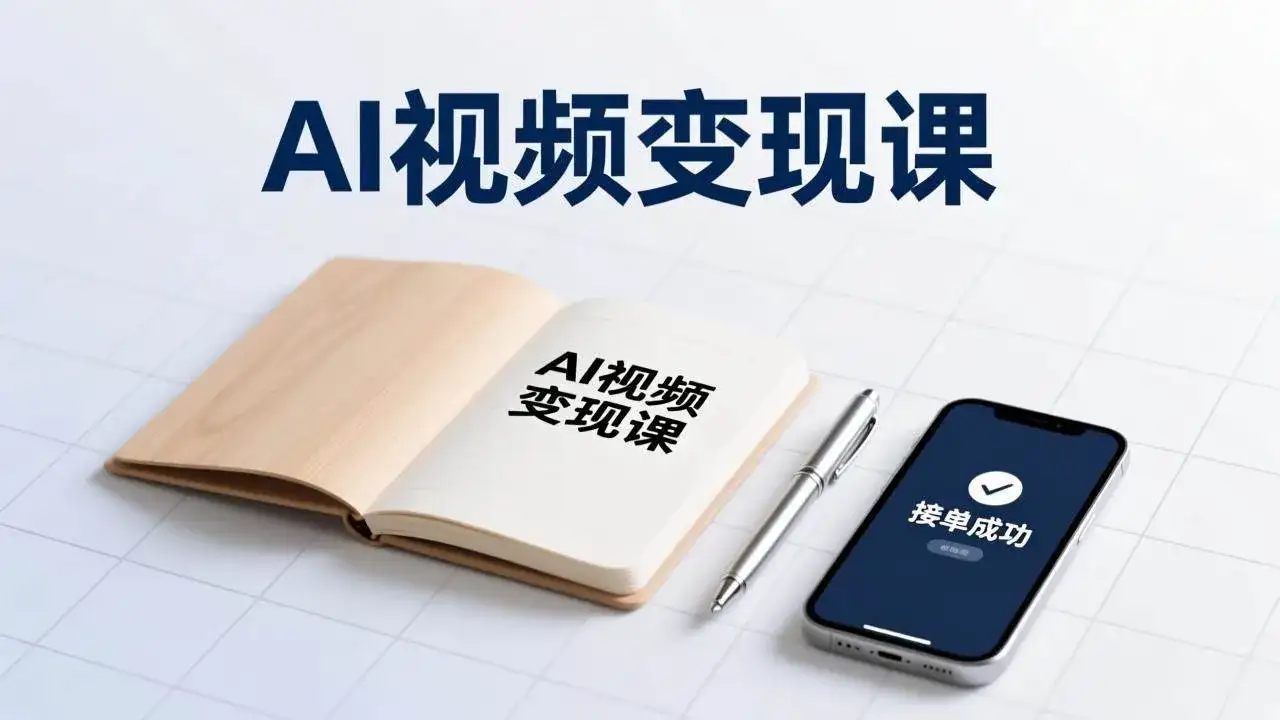 (17065期)AI视频变现课,学完即可创作短片、接商单,实现副业增收,单项目报价可达千元 (17065期)AI视频变现课,学完即可创作短片、接商单,实现副业增收,单项目报价可达千元
