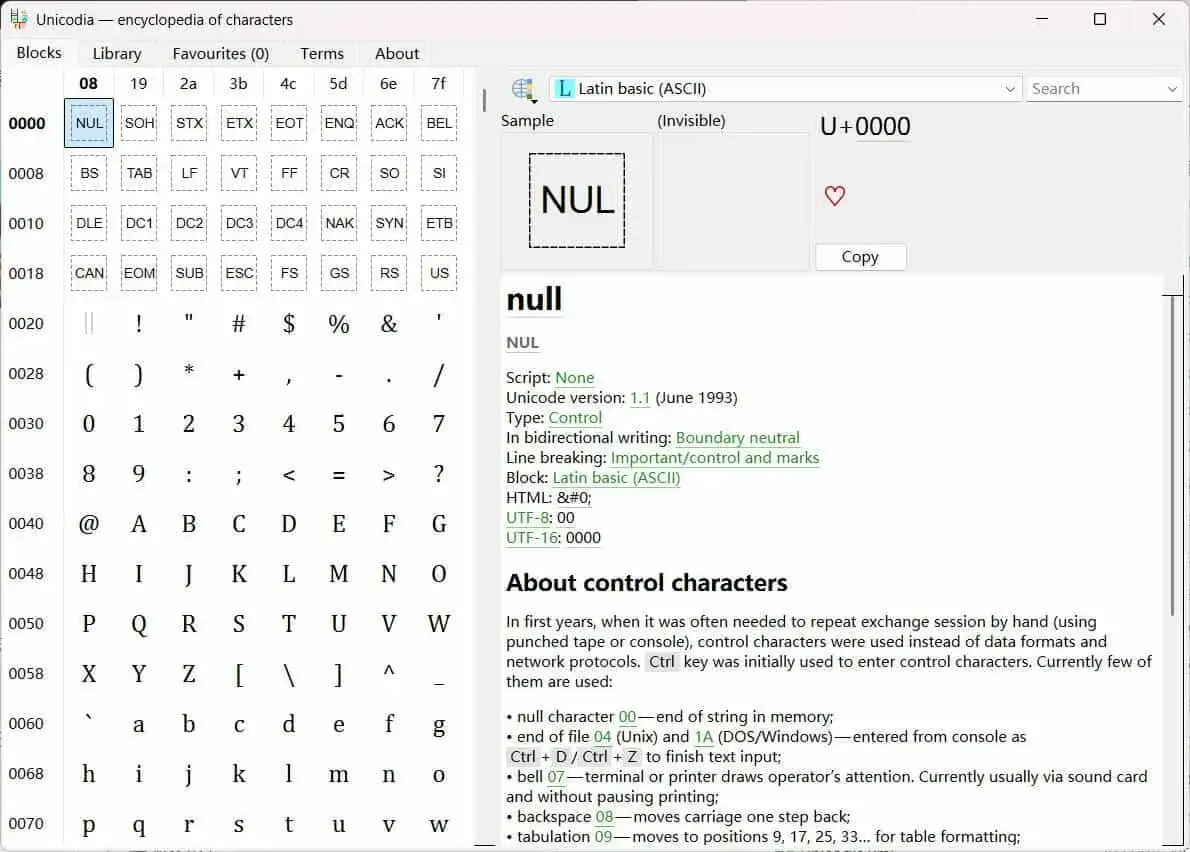 Unicode字符查询Unicodia v3.0.8绿色版-优优云创网