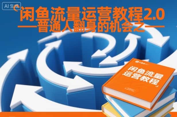 闲鱼流量运营教程2.0——普通人翻身的机会之一 闲鱼流量运营教程2.0——普通人翻身的机会之一
