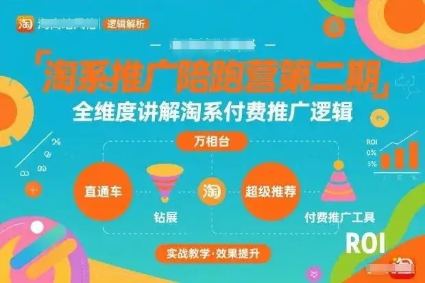 【精】淘系推广陪跑营第二期,全维度讲解淘系付费推广逻辑 【精】淘系推广陪跑营第二期,全维度讲解淘系付费推广逻辑