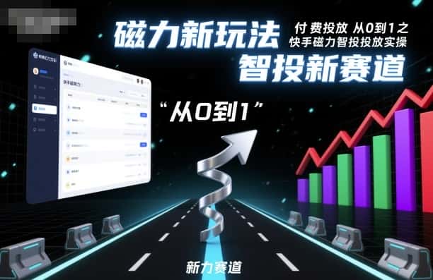 ⁤‍⁤⁢⁤‬⁤‌⁢⁣‍‬⁤⁣‬⁤‬⁣‬⁤‬‍‍⁢‬⁡⁢⁣⁢‍⁤‬‬‌⁣付费投放从0到1之快手磁力智投投放实操，磁力新玩法，智投新赛道-优优云创网